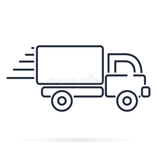 Иконки доставка тонкие линии