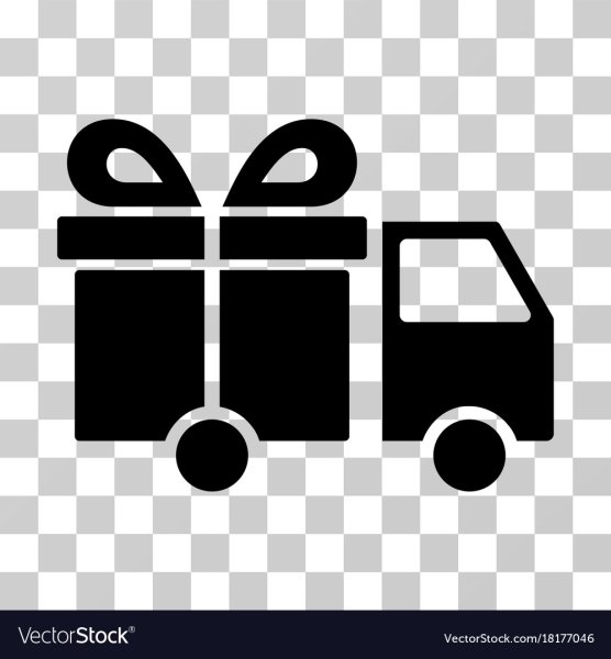 Значок доставка в подарок