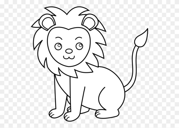 Лев мультяшный