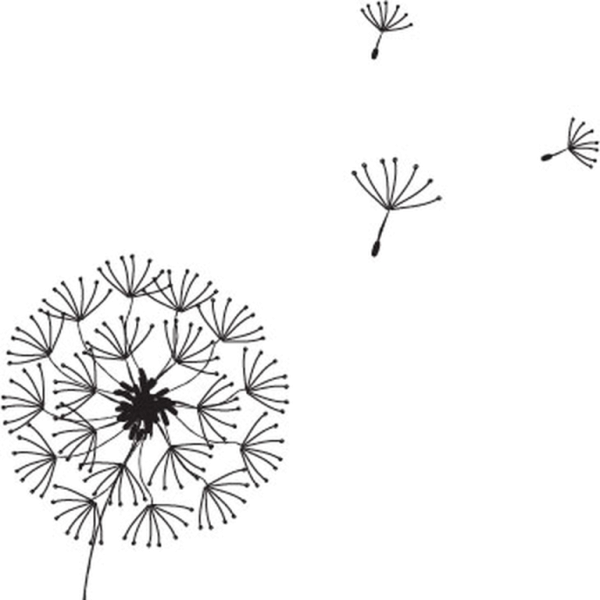 Одуванчик контур