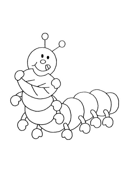 Наброски гусеница