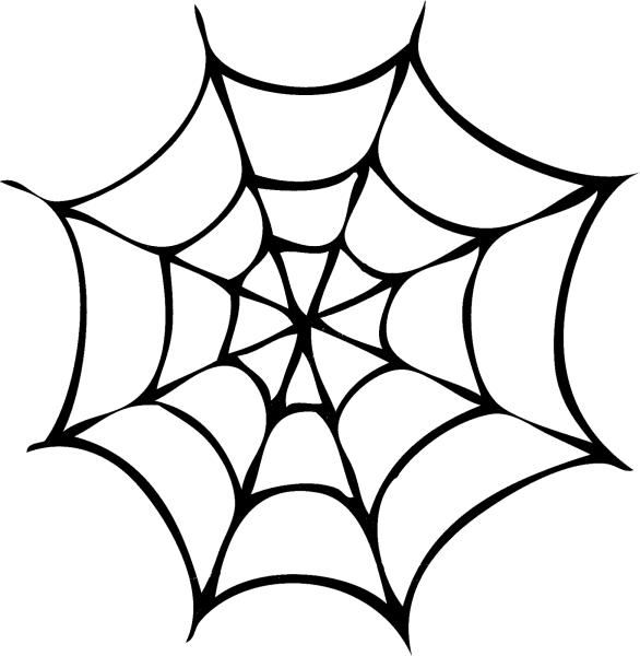 Паутина раскраска