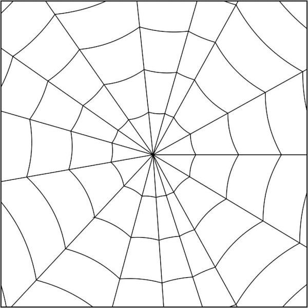 Паутина рисунок