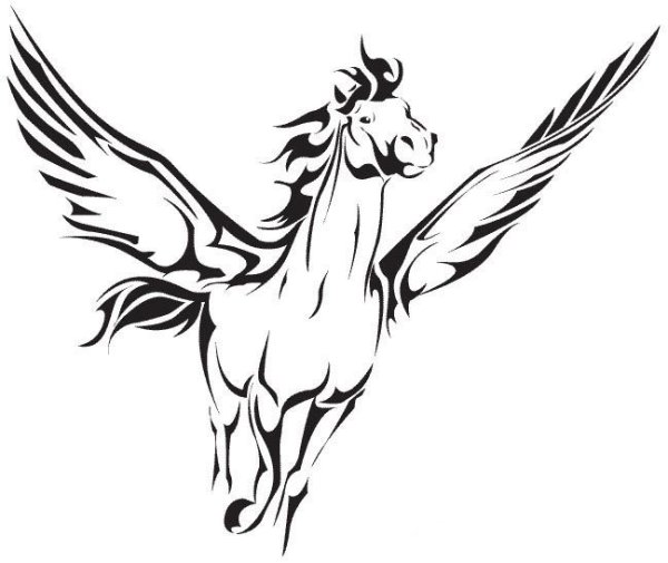 Конь с крыльями