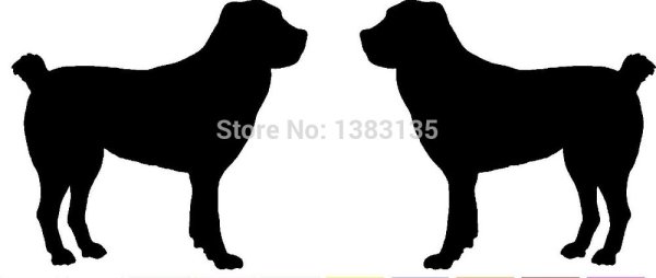 Силуэт среднеазиатской овчарки