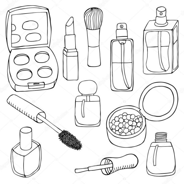 Помада трафарет