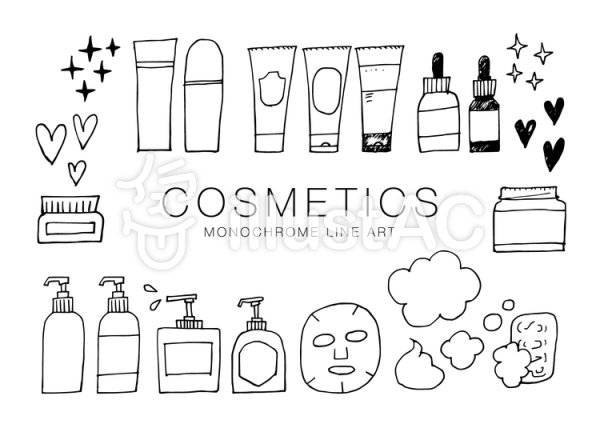 Зарисовки косметики