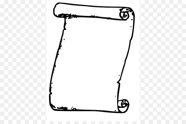 Свиток черно белый