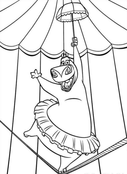 Раскраска дрессировщик