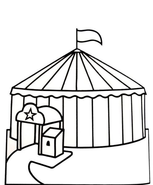 Раскраска клоуны для детей