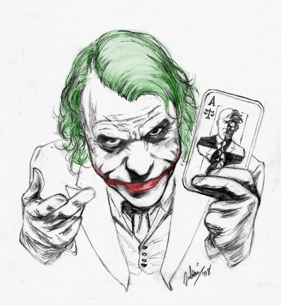Джокер эскиз
