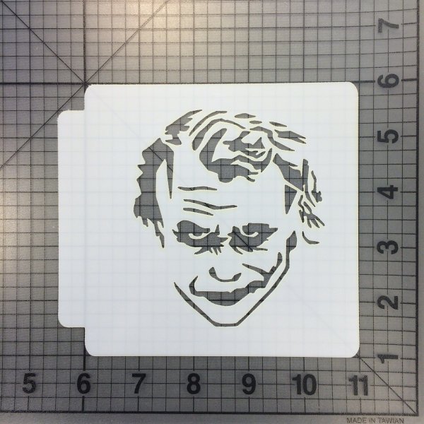 Эскиз тату улыбка Джокера