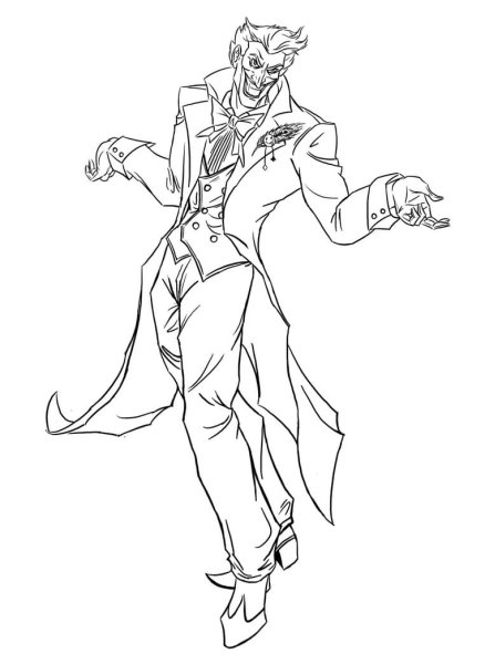 Джокер тату эскиз хит Леджер