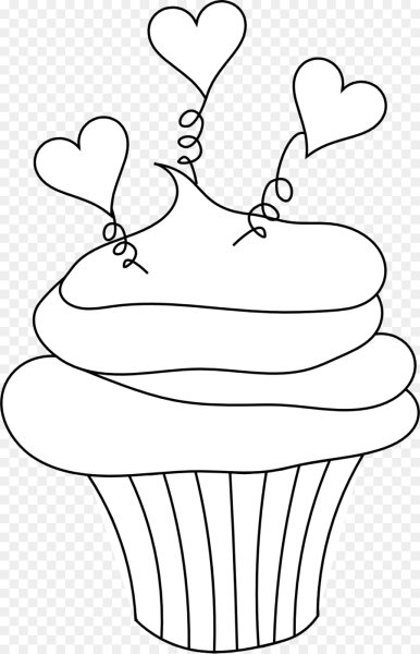 Раскраска торты и пирожные