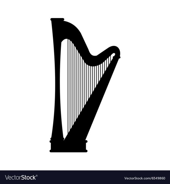 Арфа раскраска