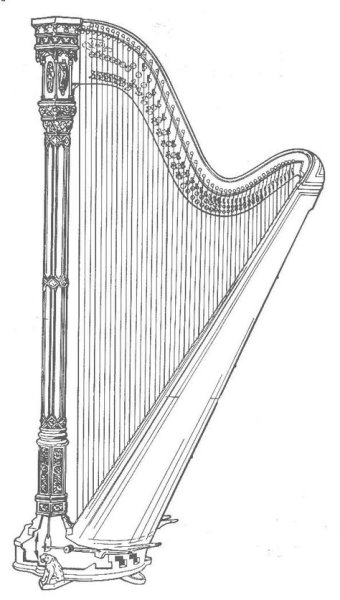 Девочка с арфой раск