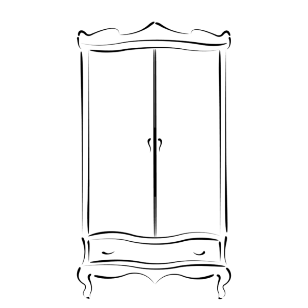 Аппликация шкаф