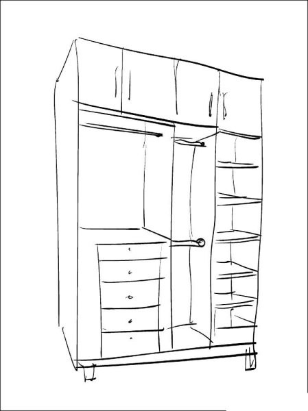 Пиктограмма шкаф