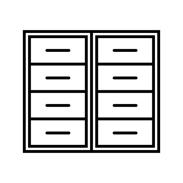 Мебель вектор шкаф