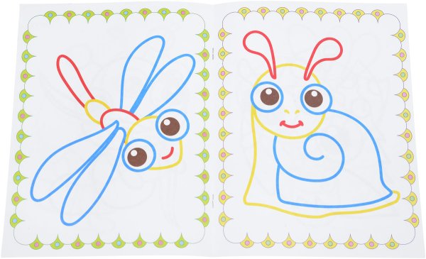 Цветные раскраски для малышей