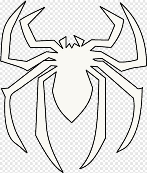 Ядовитые пауки раскраска