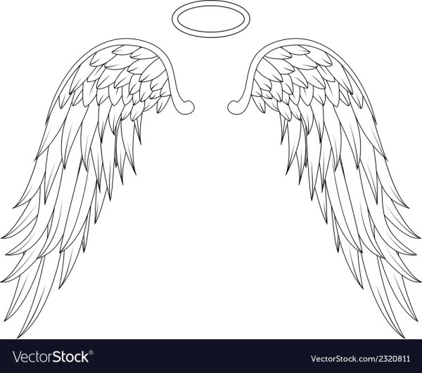 Крылья с нимбом