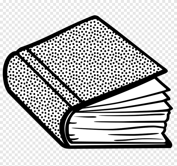 Книжка черно белая