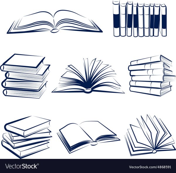 Книга векторное изображение