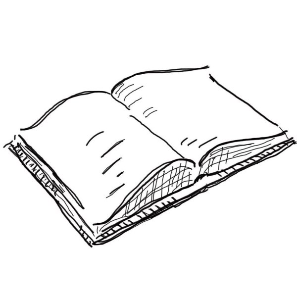 Нарисовать книгу