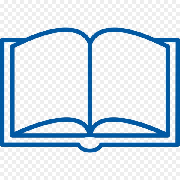 Контурное изображение книги