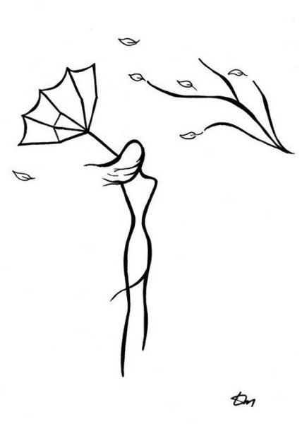 Татьяна Марковцева черно белая Графика