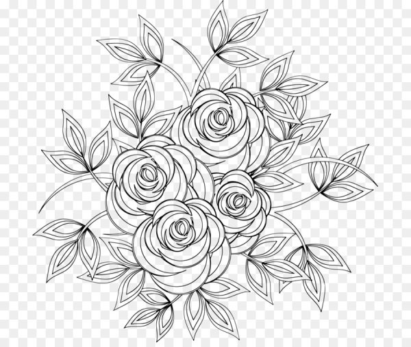 Цветочки графические