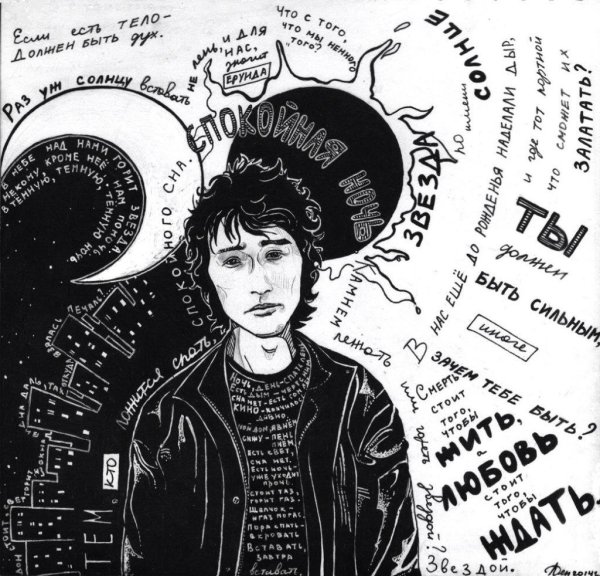 Виктор Цой аниме