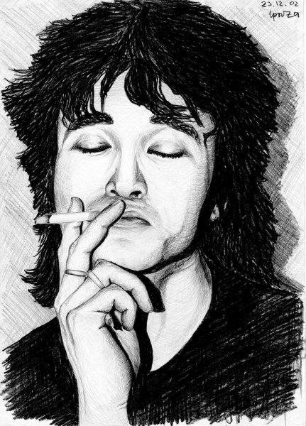 Виктор Цой арт