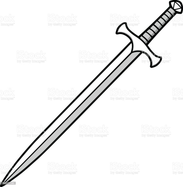 Русский меч для раскрашивания