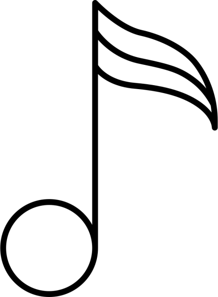 Нотки для вырезания