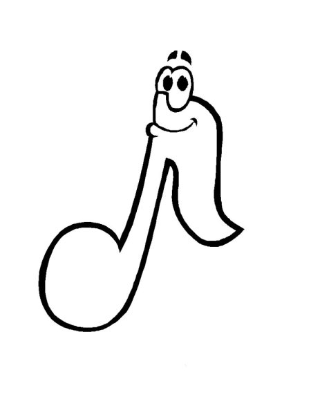 Пряники Ноты шаблон