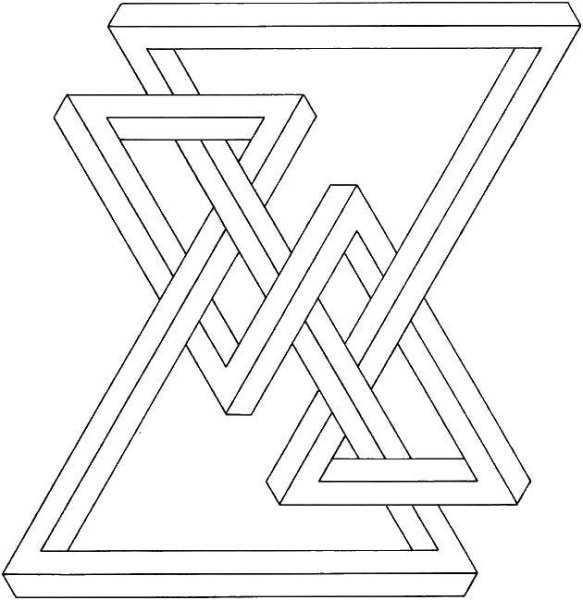 Сложный геометрический орнамент