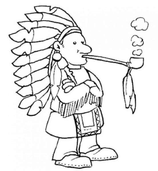 Индейцы рисунки эскизы