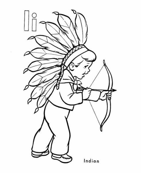 Вождь индейцев