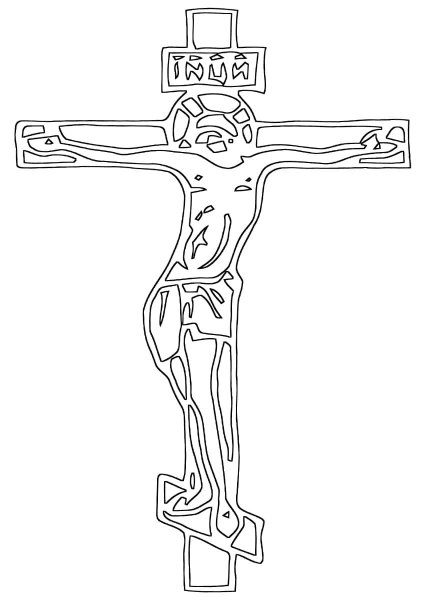 Крест эскиз