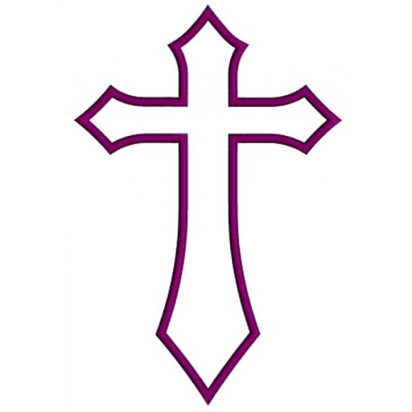 Крест для раскрашивания