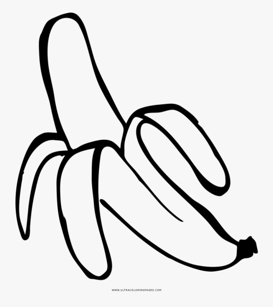 Трафарет фрукты бананы