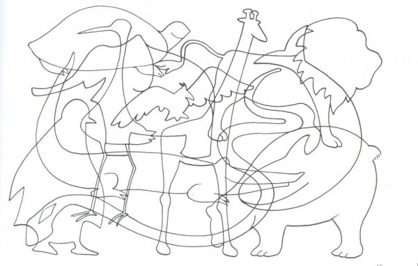 Зашумлённые изображения для дошкольников