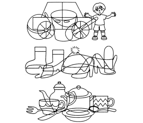 Задания на зрительное восприятие для дошкольников