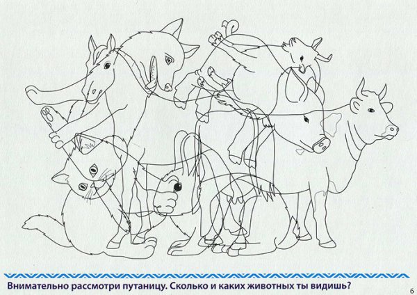 Путаница для дошкольников