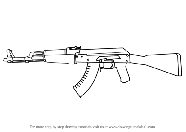 Трафарет автомата