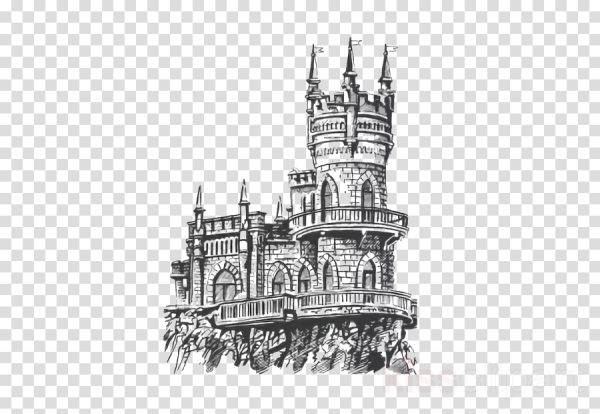 Ласточкино гнездо Крым вектор