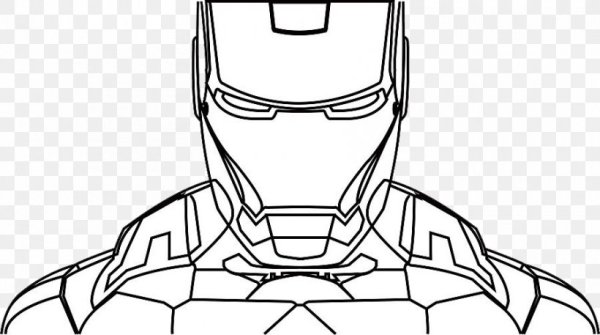 Железный человек контур