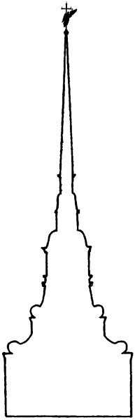 Очертания Петропавловской крепости